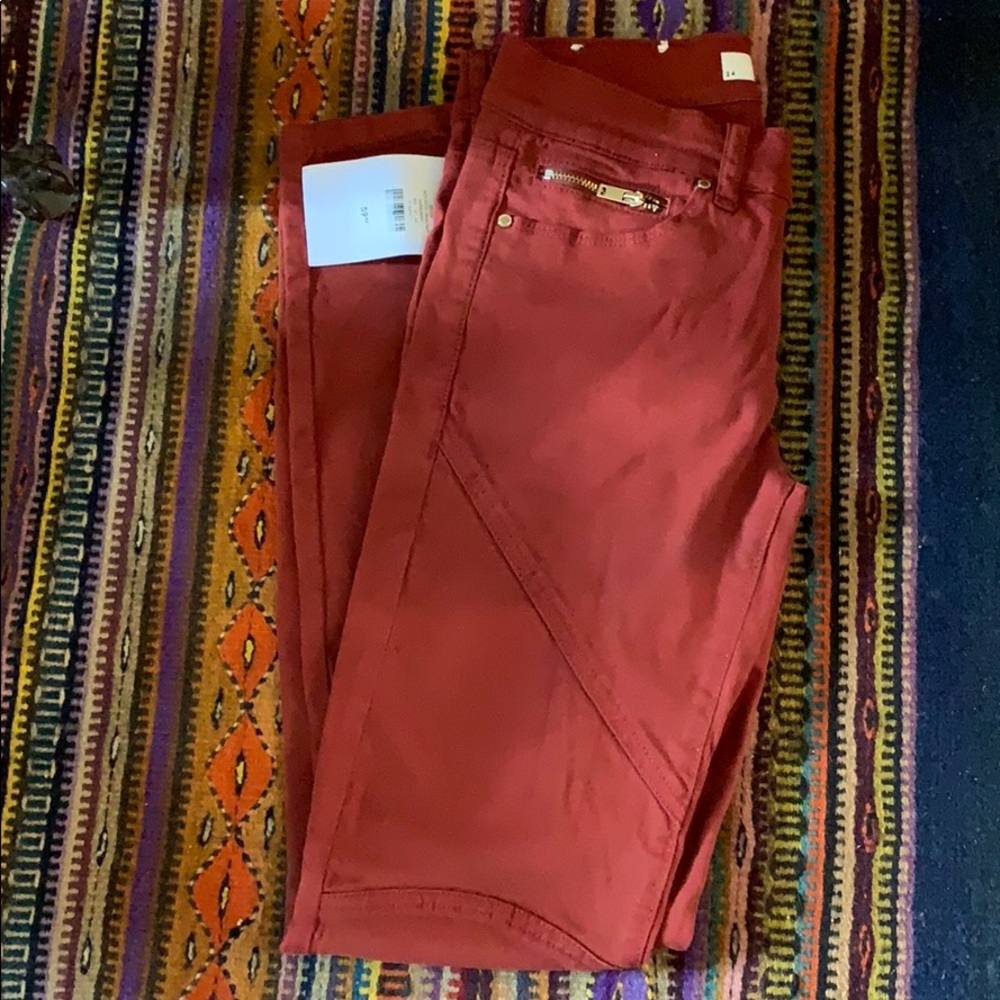 NWT Skinny Red Pants
